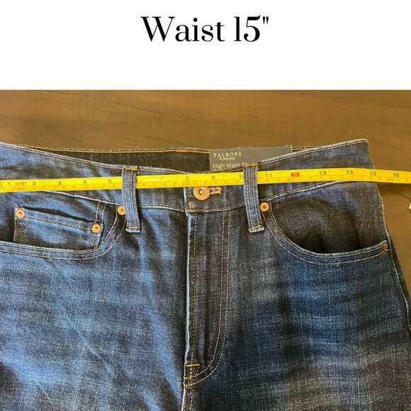 Talbots Flawless Fit Jeans NWT Size 6 Women’s Classic Stretch StretchDenim Blue - Picture 3 of 9